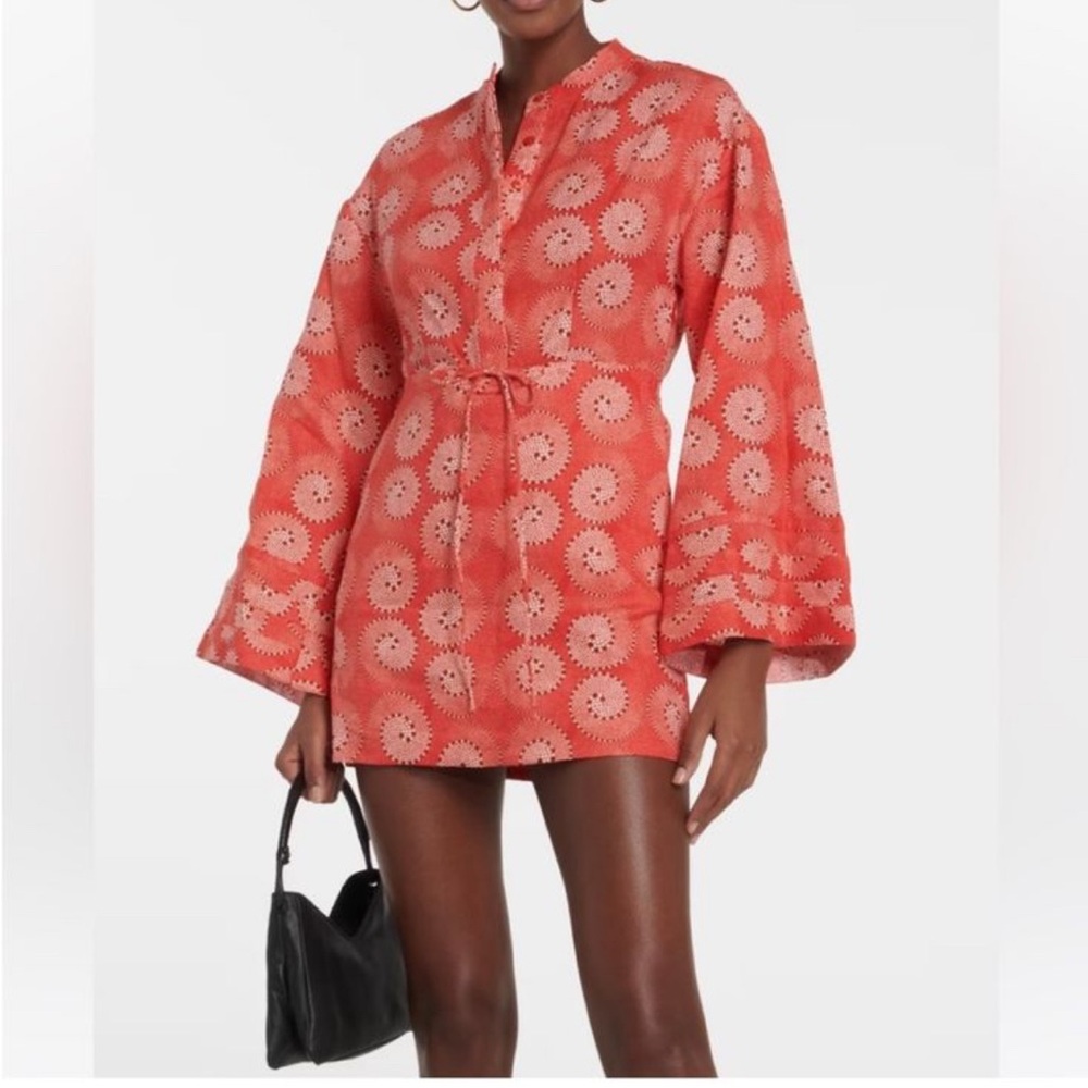 STAUD worn once - orange / Pink Oversized Tunic